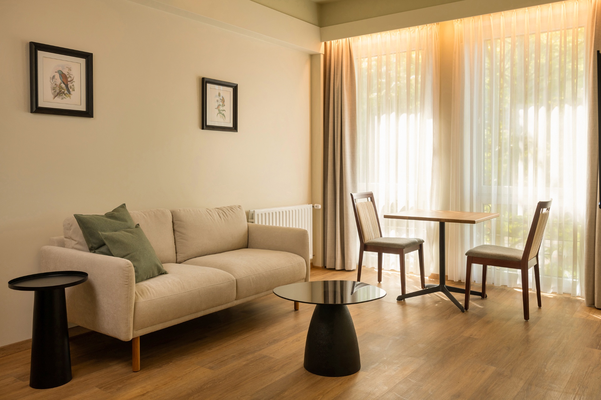Coin salon de l'appartement Mullerthal à l'Hôtel Brimer Grundhof