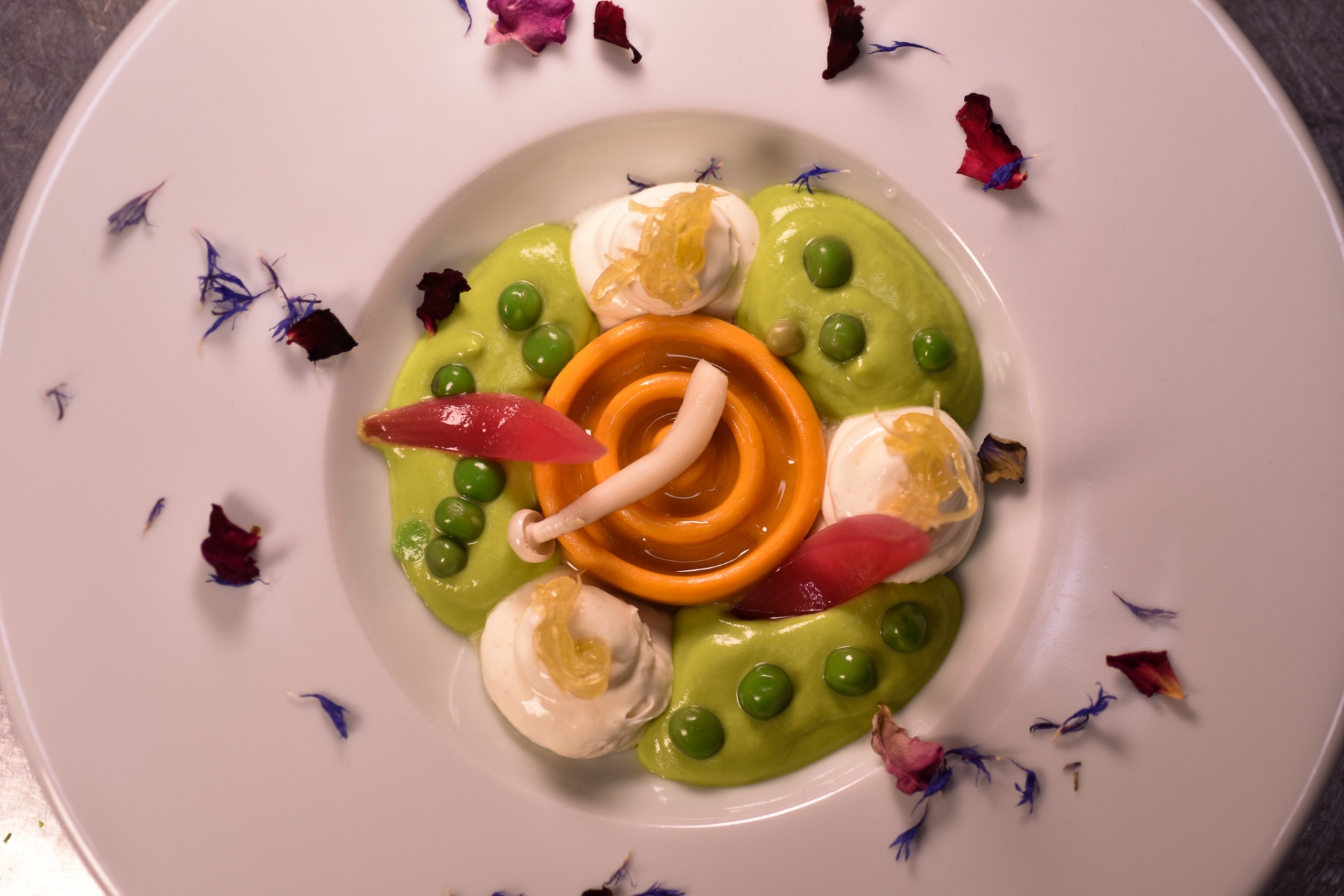Assiette de saison de la Brasserie Marie, Hôtel Brimer Grundhof