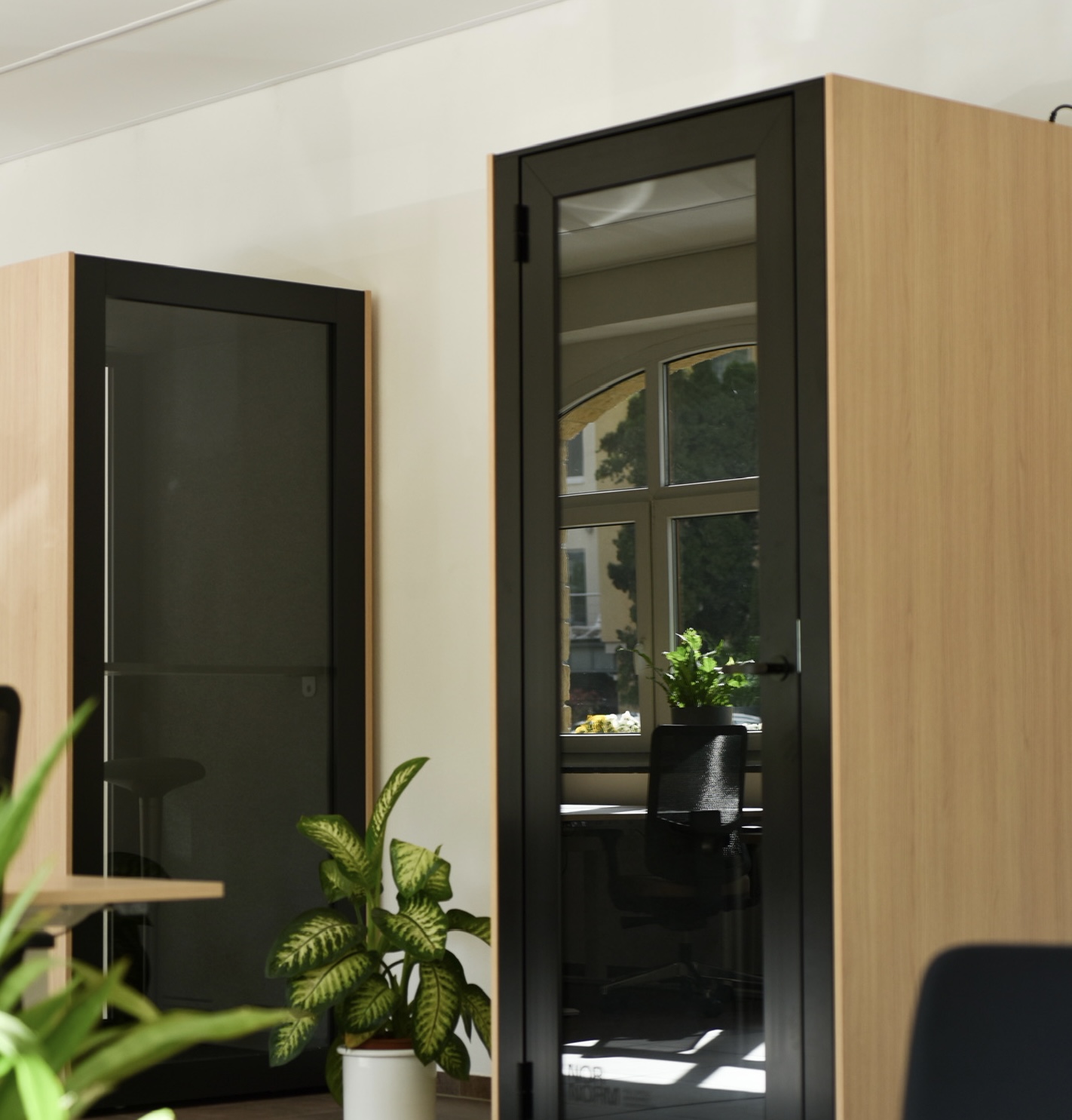 Private Arbeitskabine im Coworking-Space Kew