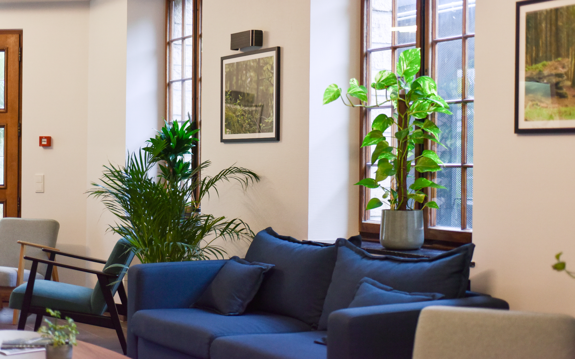 Lounge des Coworking-Space Kew