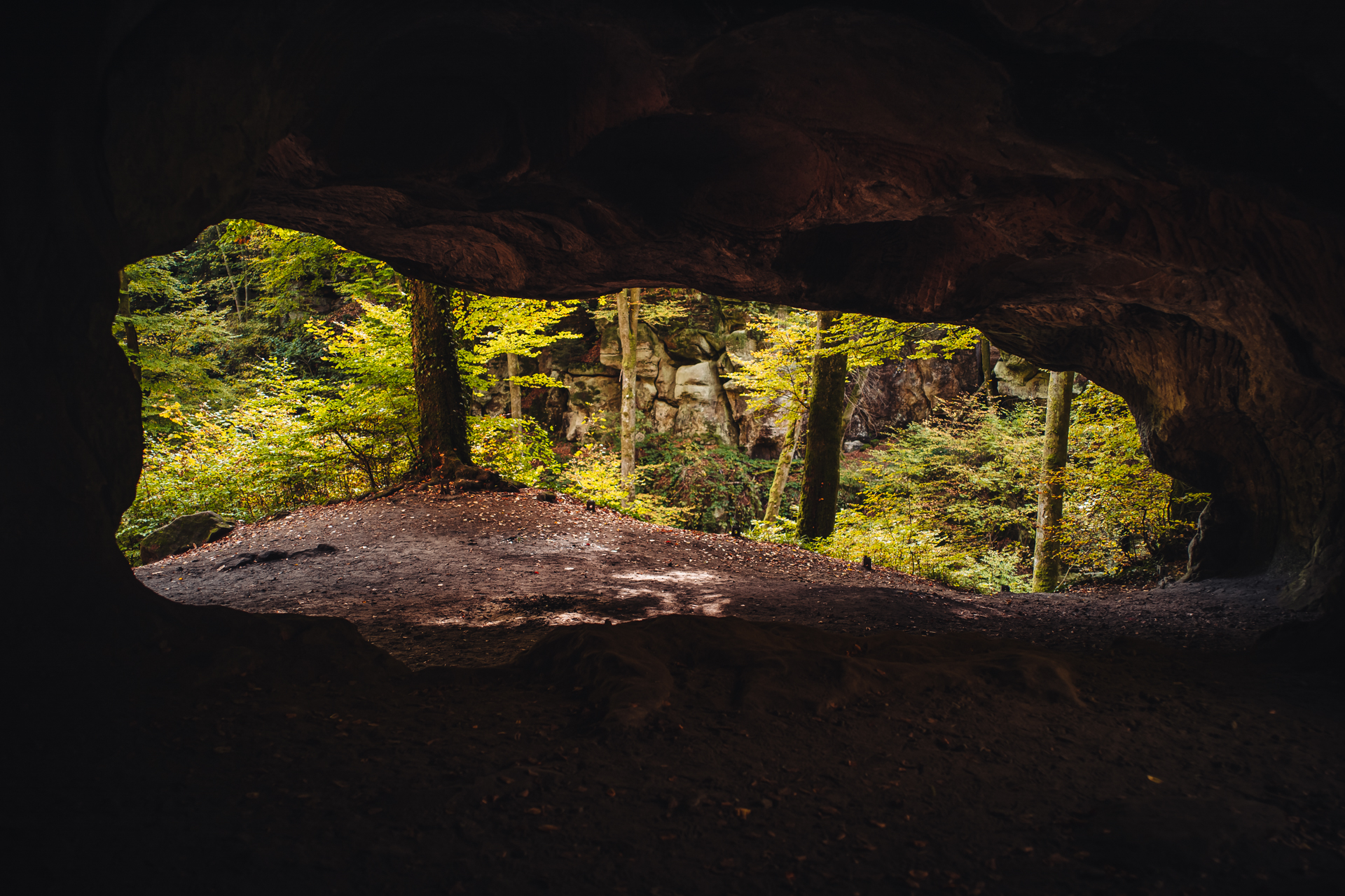 Grotte de grès près de Berdorf, Mullerthal